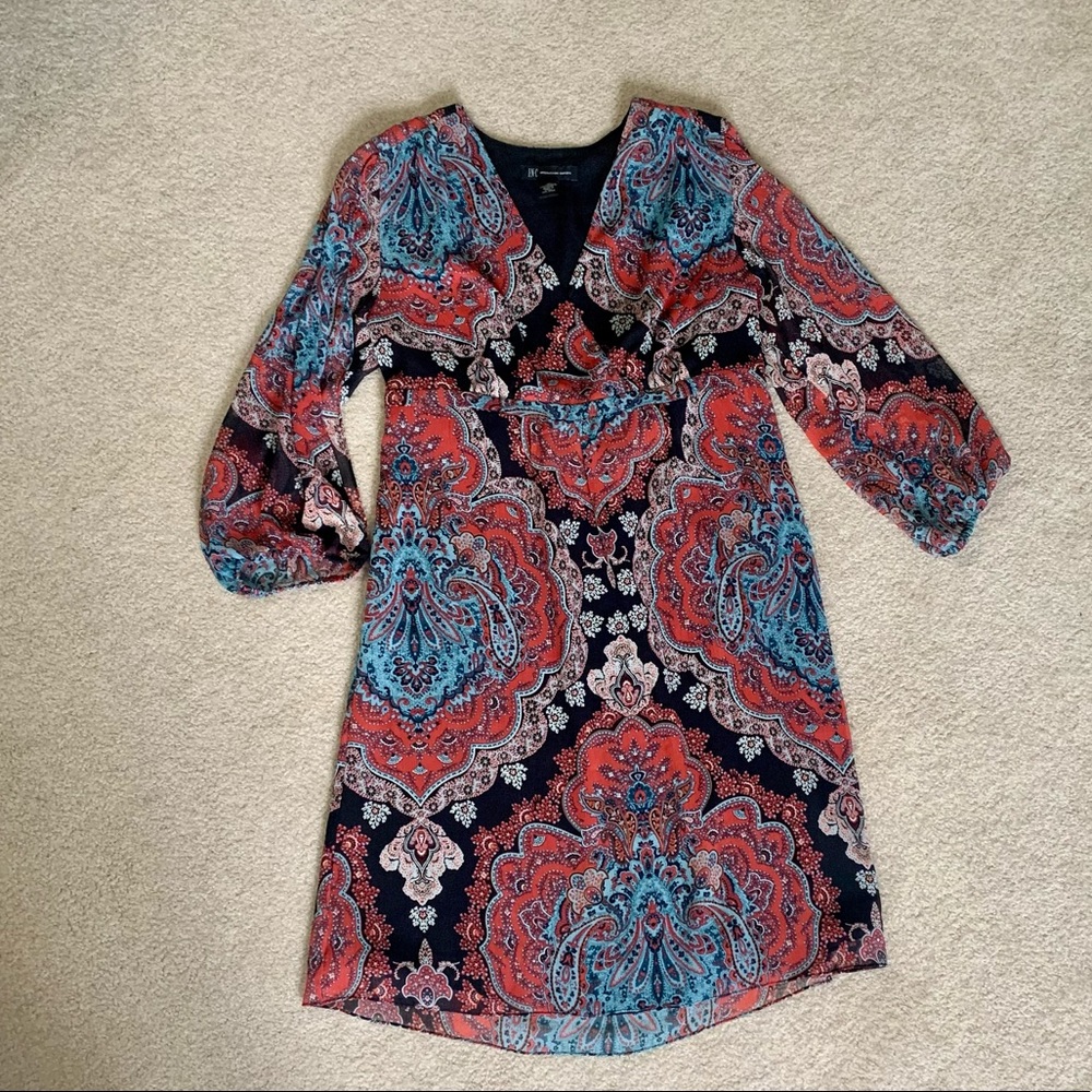 INC Women’s Long Sleeve Dress